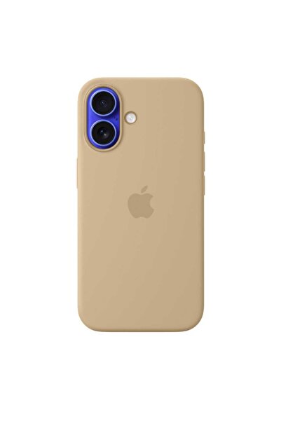 Apple Silicone Case for iPhone 16 Plus, Honey
