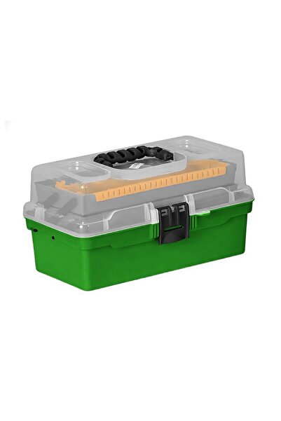 Barracuda 15'' 2 Raflı Balıkçı Takım Çantası (Yeşil)