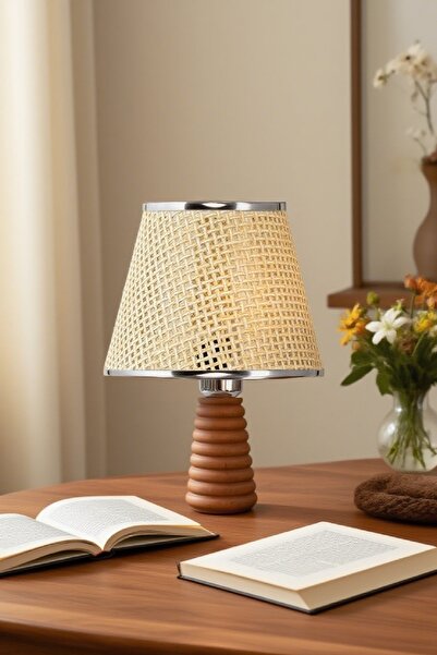 571 Store Wooden Table Lampshade Fabric Headboard Decorative Table Lamp Night Light