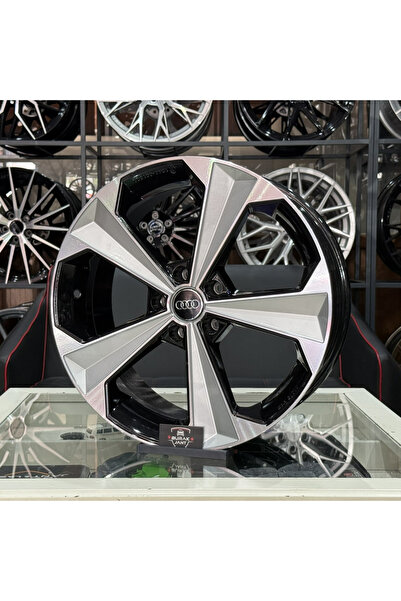 AGT 19 İNÇ 5X112 AUDİ A3 A4 A5 A6 A8 BLACK SİLVER DİAMON JANT TAKIMI (4ADET)