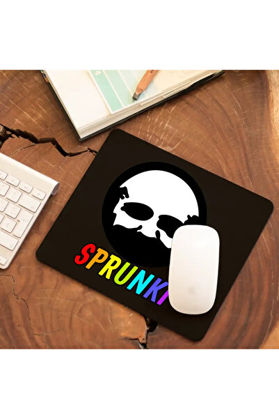 OEM Mousepad Sprunki Game Old Black