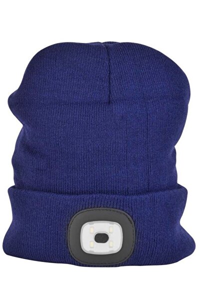 Strend Pro Pălărie LED reîncărcabilă, Strend Pro Albastră, unisex, mărime uni...