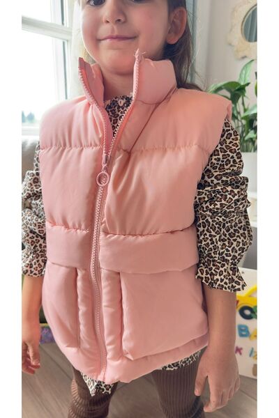 VOSVOSBABY Pink Children's Inflatable Vest