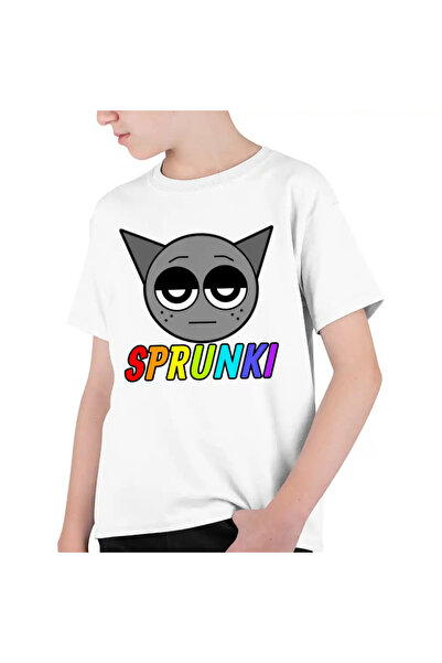 OEM Tricou Copii Baieti Sprunki Gray Song