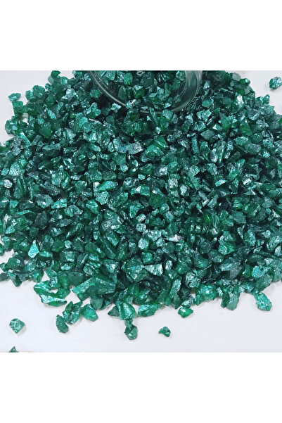Eminonutoptanci Sticlă deșurubată decorativă de 4-8 mm (1 kg) verde
