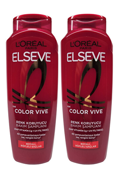 ELSEVE Shampoo Color Vive Color Protector 300ml X 2 Pieces