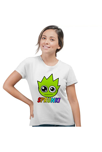 OEM Tricou Femei Sprunki Lime Song