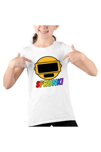 OEM Tricou Copii Fete Sprunki Gold Sound