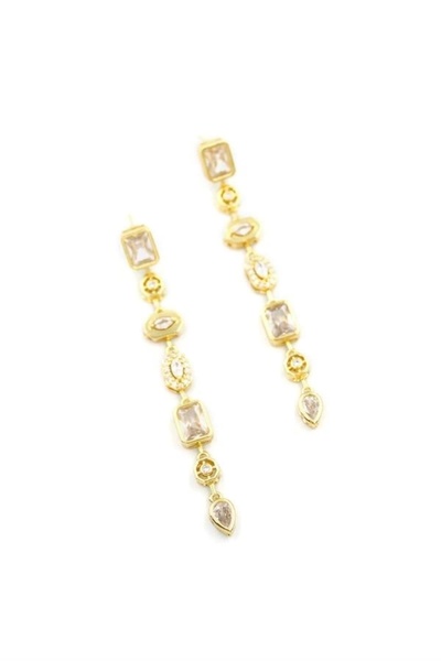 No8 Home Element Earrings - Gold