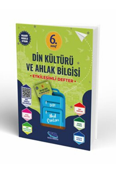 Tandem Yayınları TANDEM 6.Sınıf Din Kültürü Etkileşimli Defter