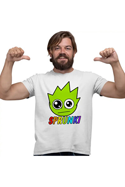 OEM Tricou Barbati Sprunki Lime Song