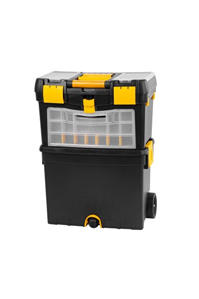 SGTT Cutie de scule cu roți, dimensiuni 45x26x62 cm, mâner reglabil, max 25 kg