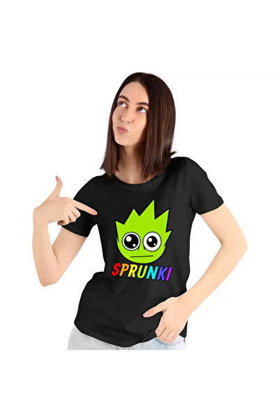 OEM Tricou Femei Sprunki Lime Song