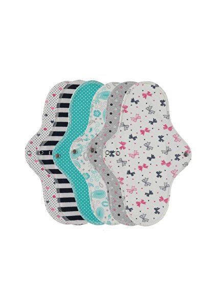 Babybiss Doğal Yıkanabilir Kadın Pedi 6'lı [gece]