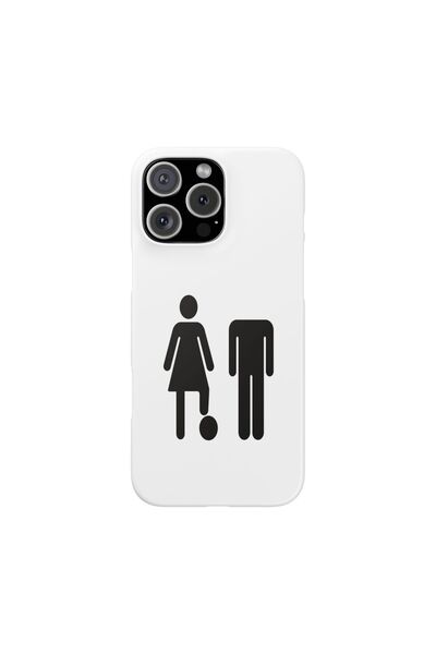 HyperAge iPhone 16 Pro Max Case Ctrl+Her Design Printed Velvet Inside Camera Raised Launch Silicone Cover