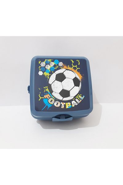 renkli çiçekler Lunch Box 13X13X9 cm Patterned Lunch Box Food Storage Container for School