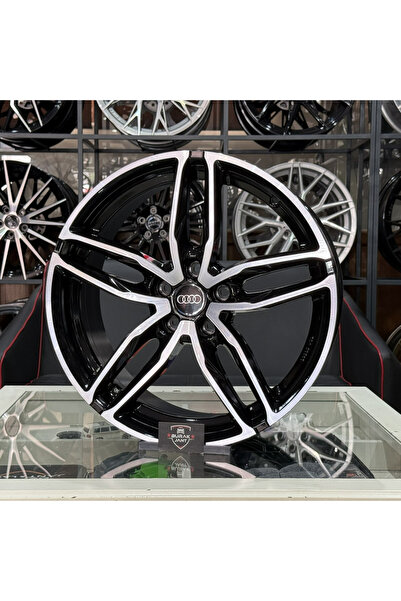 AGT 18 İNÇ 5X112 AUDİ RS6 A3 A4 A5 A6 BLACK DİAMON JANT TAKIMI (4ADET)
