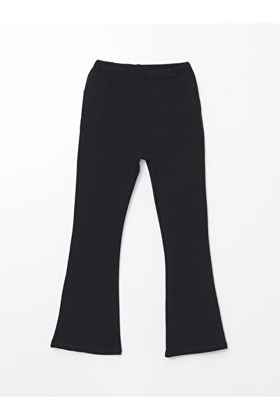 LC Waikiki LCW Kids yeni sezon Beli Lastikli Ispanyol Paça Kız Çocuk Tayt