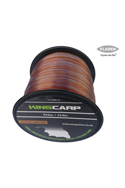 FLADEN King Carp Kahve Kamuflaj Misina-0.30 MM