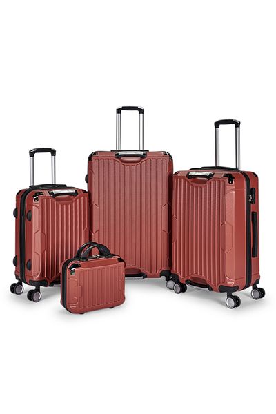 LİMRA Limra 4-Piece Luggage Set, Color: