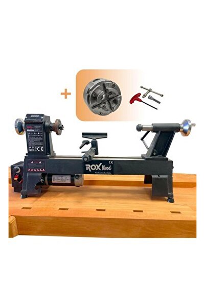 Rox Wood 0179 Devir Ayarlı Ahşap Torna Makinası 750 Watt