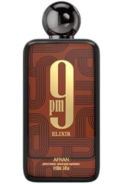 Afnan 9 PM Elixir Unisex Extrait De Parfum, 100ML