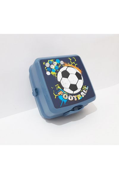renkli çiçekler Lunch Box 13X13X9 cm Patterned Lunch Box Food Storage Container for School