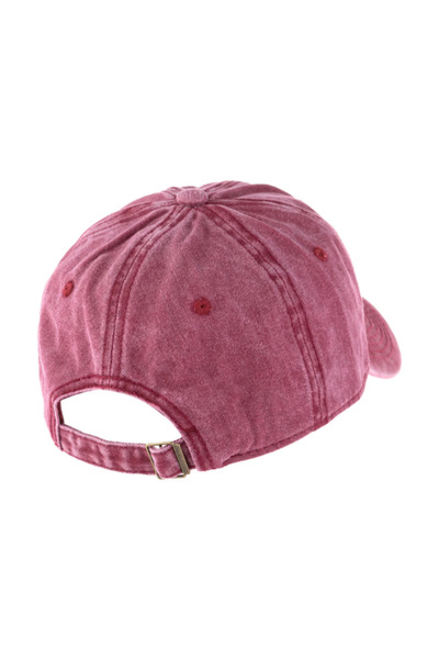 Tresore "As It Is" Embroidered Baseball Cap Washable Hat / It Is What It Is Hat / Burgundy Washable Cap