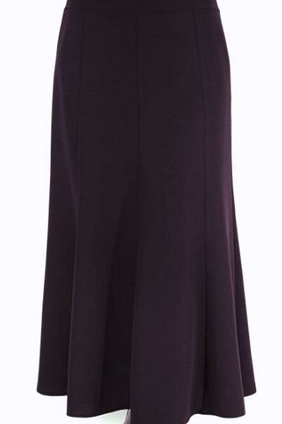 N.Y.YILDIZ Star New Season Flexible Fabric Eight Piece Large Size Mother Comfortable Fish Waist Elastic Lined Skirt