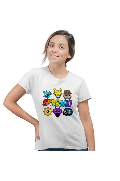 OEM Sprunki Game Horror Women's T-Shirt