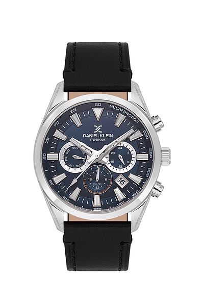 Daniel Klein Leather Cord Men's Wrist Watch Original Internal Parts Active