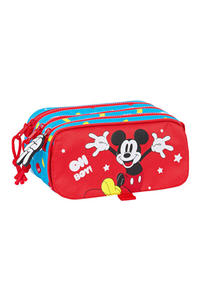 Mickey Mouse Clubhouse Geantă dublă Carry-all Mickey Mouse Clubhouse Fantastic Blue Red 21,5 x 10 x 8 cm