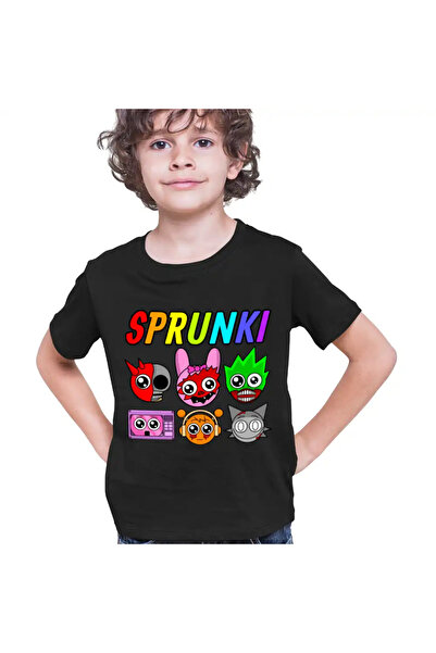 OEM Tricou Copii Baieti Sprunki Horror Beats