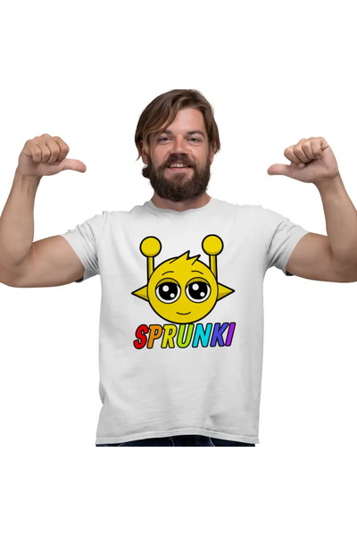 OEM Men's T-Shirt Sprunki Music Game Simon
