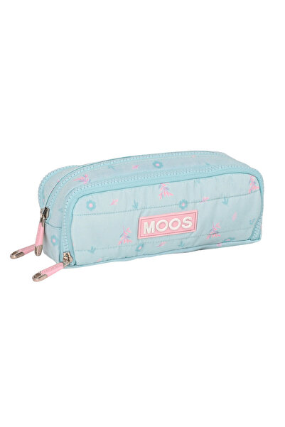 Moos Triple Carry-all Garden 21 x 8 x 8 cm Turquoise