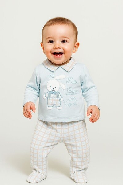 Kids Kingdom Seasonal Polo Collar Baby Boy Suit