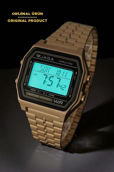 Cezeri Original Waterproof Digital Luminous Wristwatch Jagamodel Casual School Business Women Men Function Watch
