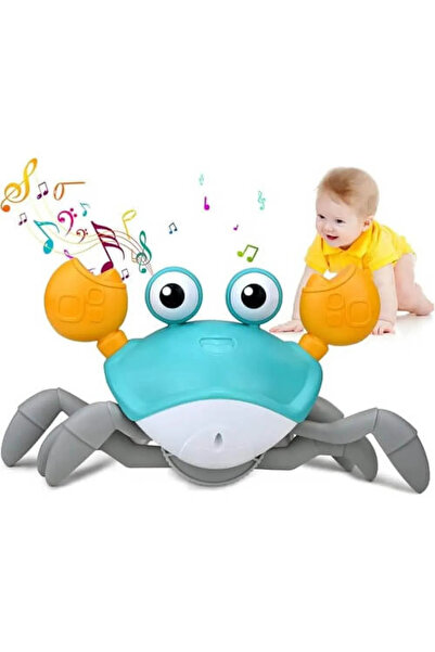 toysnet Yengeç veya Ahtapot Emekleme Oyuncağı Yeşil Renk (ŞARJ EDİLEBİLİR) Se...