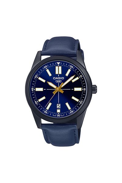 Casio ANALOG MENS WATCH MTP-VD 02 BL-2 EUDF