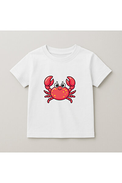 SVART WEAR Παιδικό και εφηβικό μπλουζάκι Sweet Crab Crew Neck 100% βαμβακερό ...
