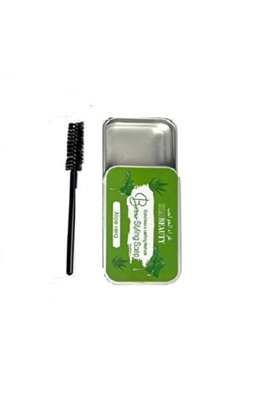 RIAL BEAUTY صابون تصفيف الحواجب بخلاصة الصبار - شفاف