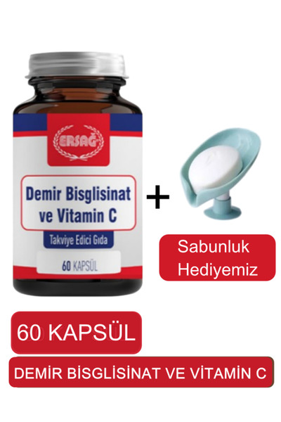 Ersağ Demir Bisglisinat ve Vitamin C - Sabunluk Hediyemiz 2099-12
