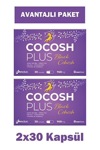ASFSTORE Cocosh Plus 30 Kapsül 2 Adet