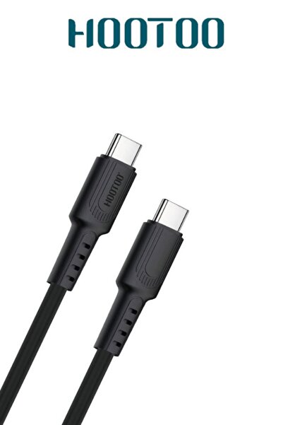 HooToo شاحن تايب سي من هوتو. سلك شاحن تايب سي بقوه 66واط. تايب سي ربل. سلك شا...