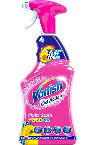 Vanish فانيش بخاخ اوكسي اكشن معالج مسبقا للبقع الصعبة امن على الاقمشة اليومية، 750 مل، عبوة من قطعة واحدة
