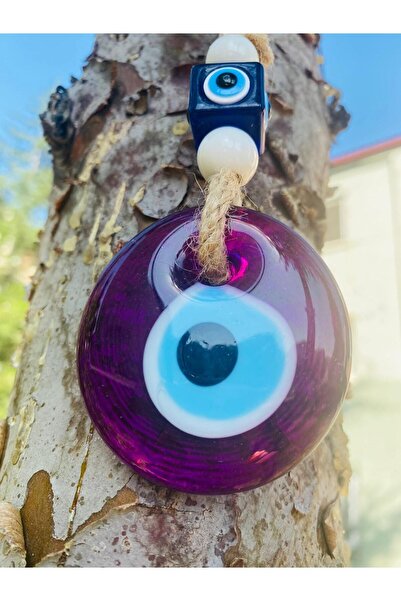 312 KONSEPT 5.5 cm Purple Color Evil Eye Bead Evil Eye Rope Tree Ornament Gift