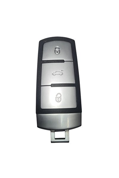 VW Cheie completă Volkswagen Passat CC 2008 - 2015 cu 3 butoane, lamă cromată, cip plastic HU66, ID48 434