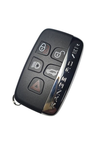 INGENIO Carcasă cheie pentru LAND ROVER LR4 / Range Rover Sport / Evoque - 5 butoane, cromată