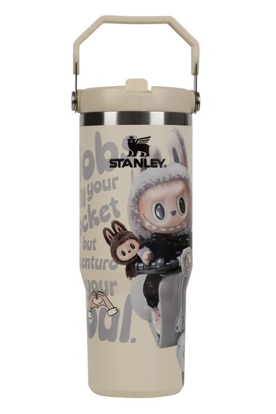 Stanley Iceflow Flip Straw Tumbler, 890ml/30oz, Cream 2.0