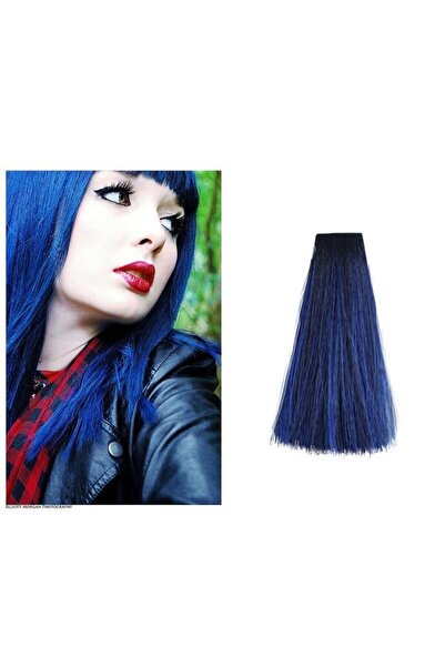 Fanola Corector Vopsea de Păr Albastră Permanentă Tehnică - Cremă de Culoare Intensificator Albastru 100ml -